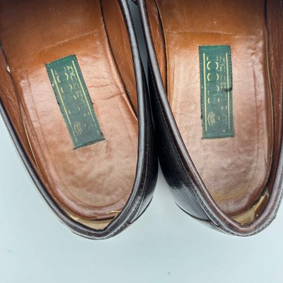 Vintage 80s Gucci Leather Horsebit Loafers Shoes Men\'s 41.5 D US 8 main image 4